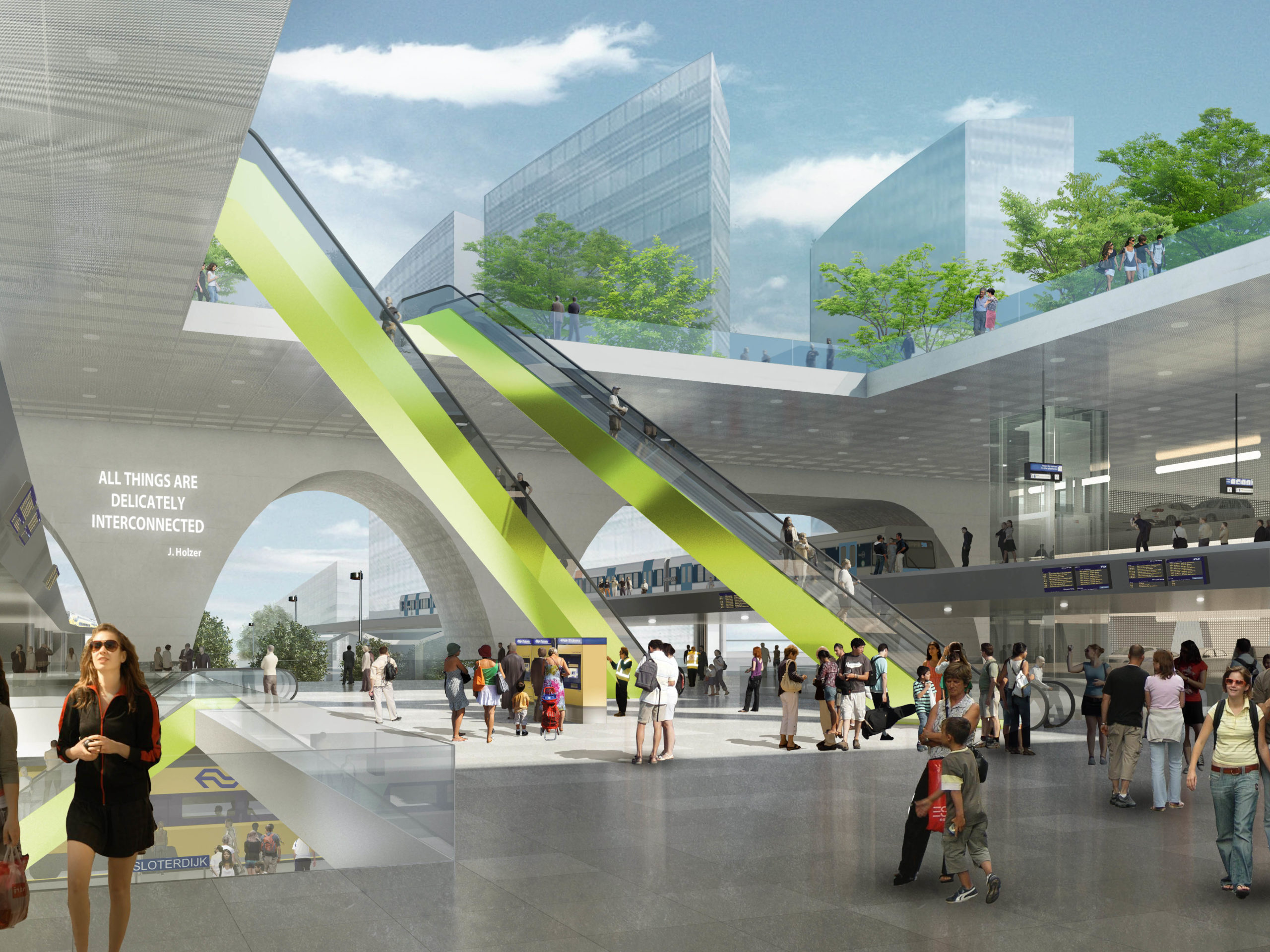 Barcode Architects_Sloterdijk park station (3)