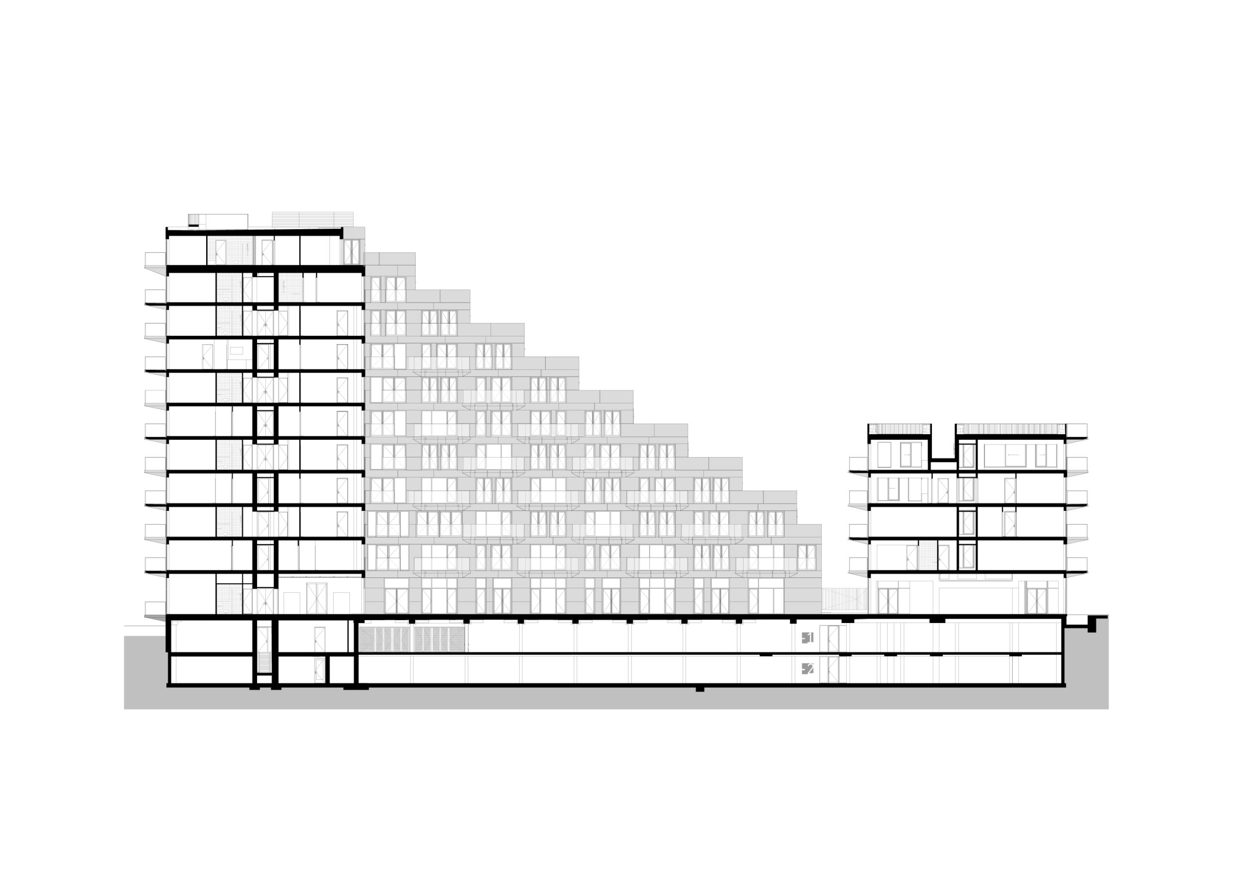 Barcode Architects_Sluishuis_sectionAA