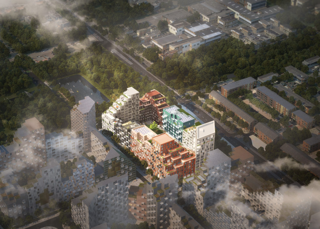 Barcode Architects_Hyde Park_Aerial