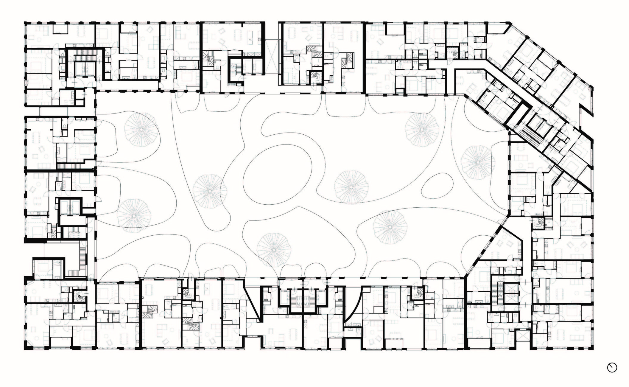 Barcode Architects_Hyde Park_Floorplan Courtyard-01