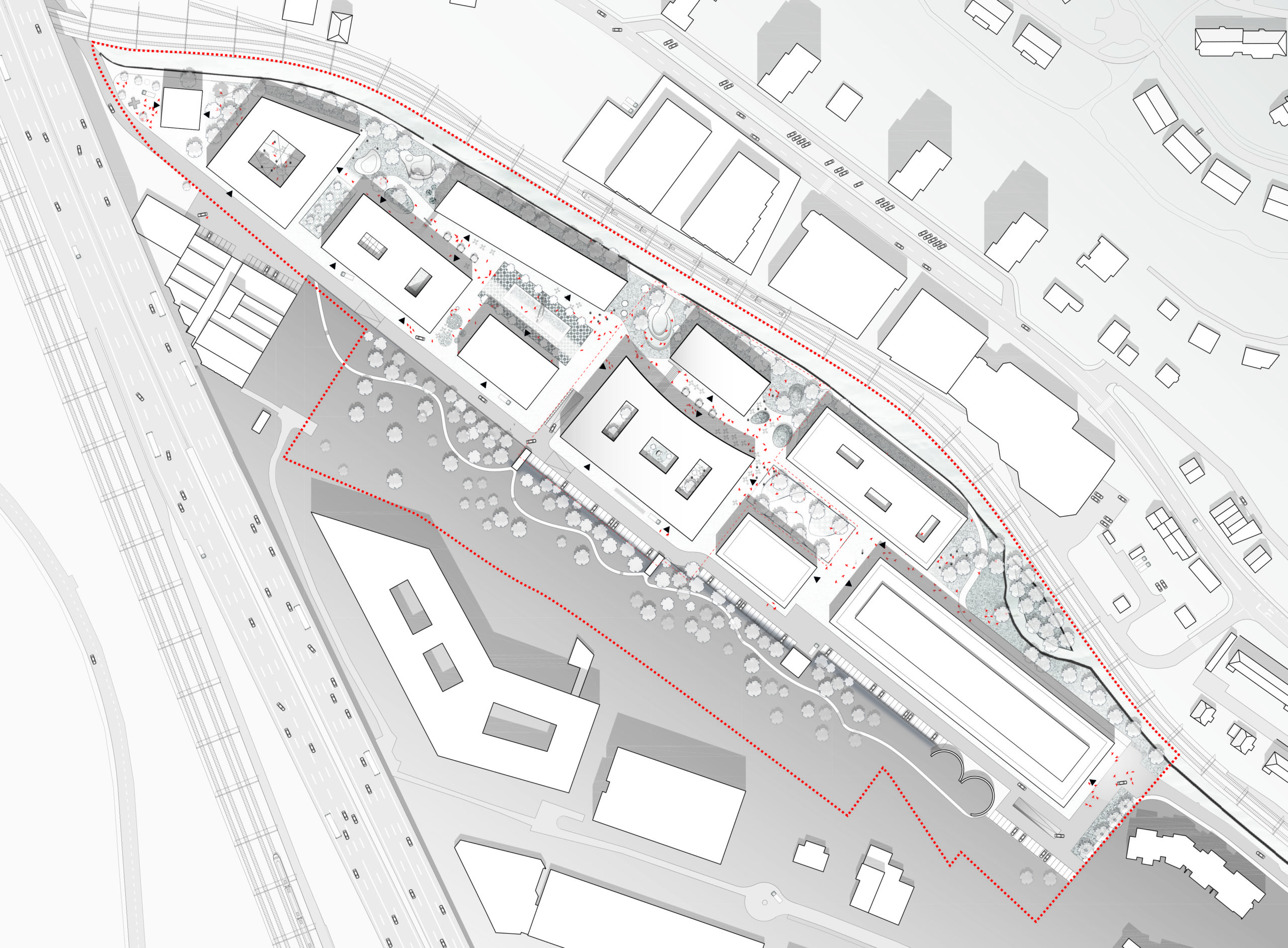 Barcode Architects_UVEK Campus Ittingen_situation