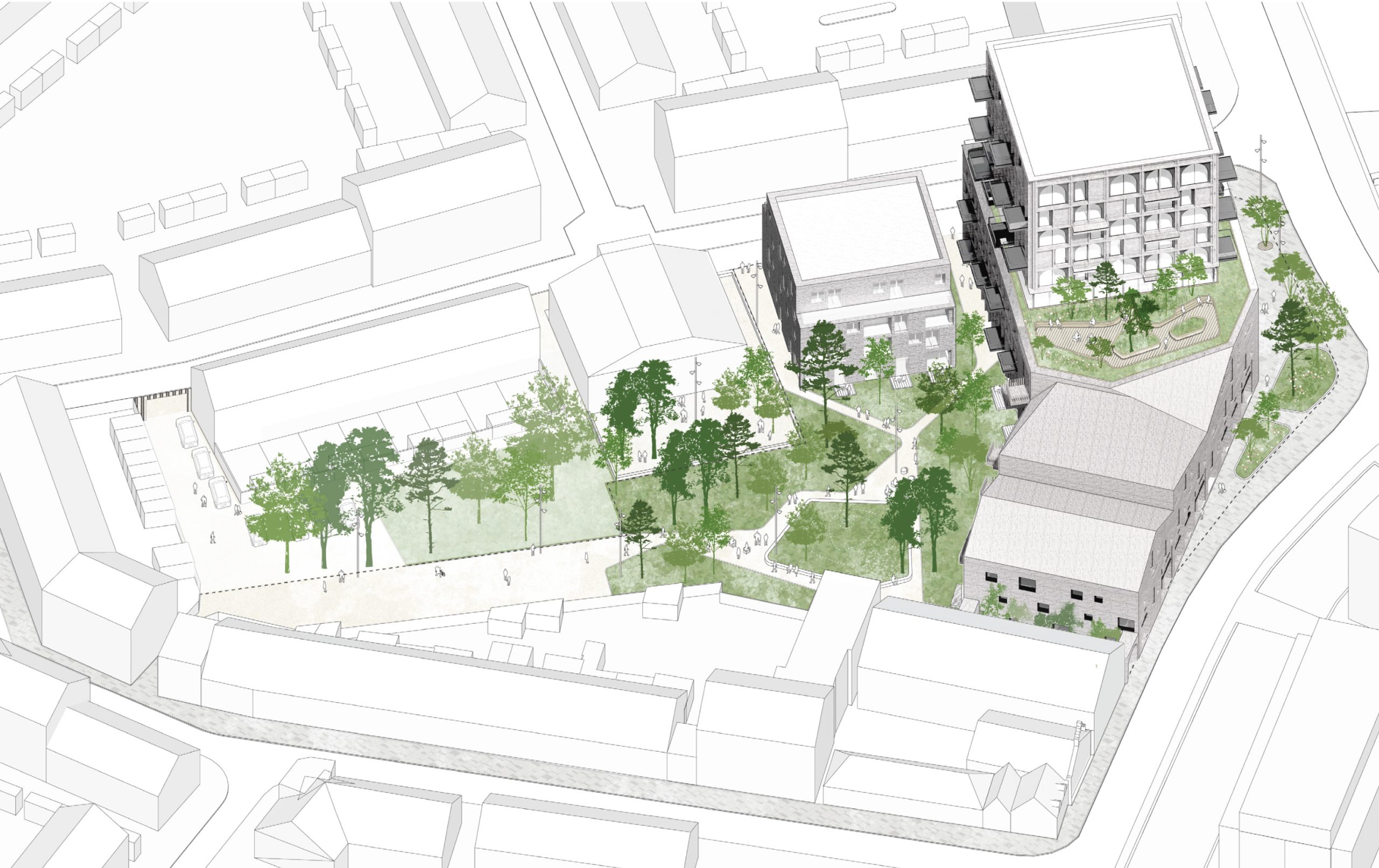 Barcode Architects_Kadasterlocatie Breda_AXO